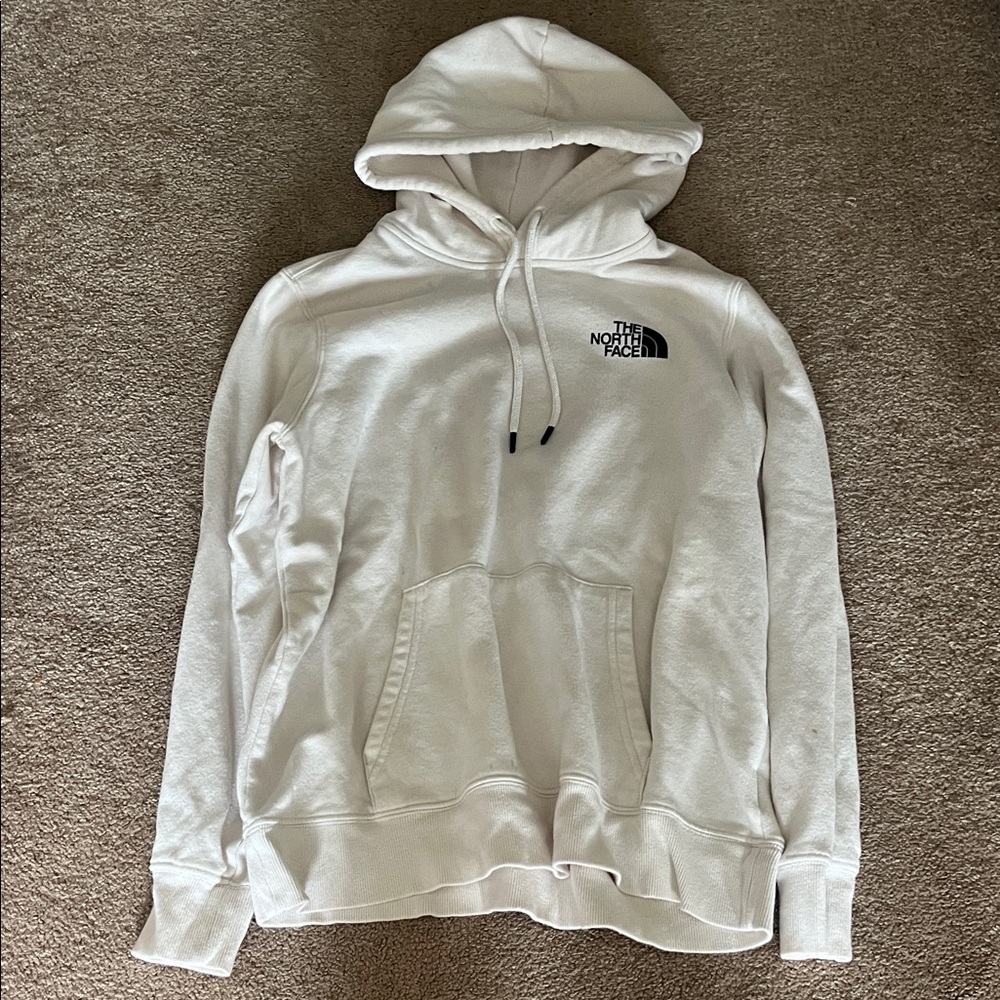 The North Face Women’s White Cream Hoodie Sweatshirt